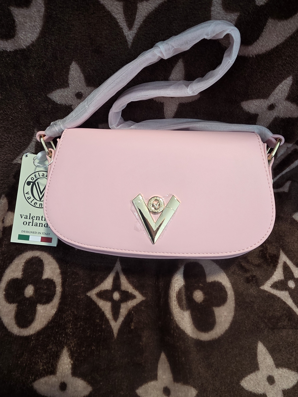 Valenti Orlando Pink Shoulder Bag